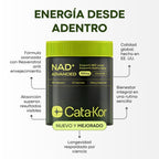 NAD+ Advanced con Resveratrol: Energía Celular Real