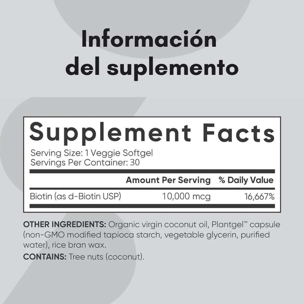 Sports Research Biotin: Biotina Premium que Transforma