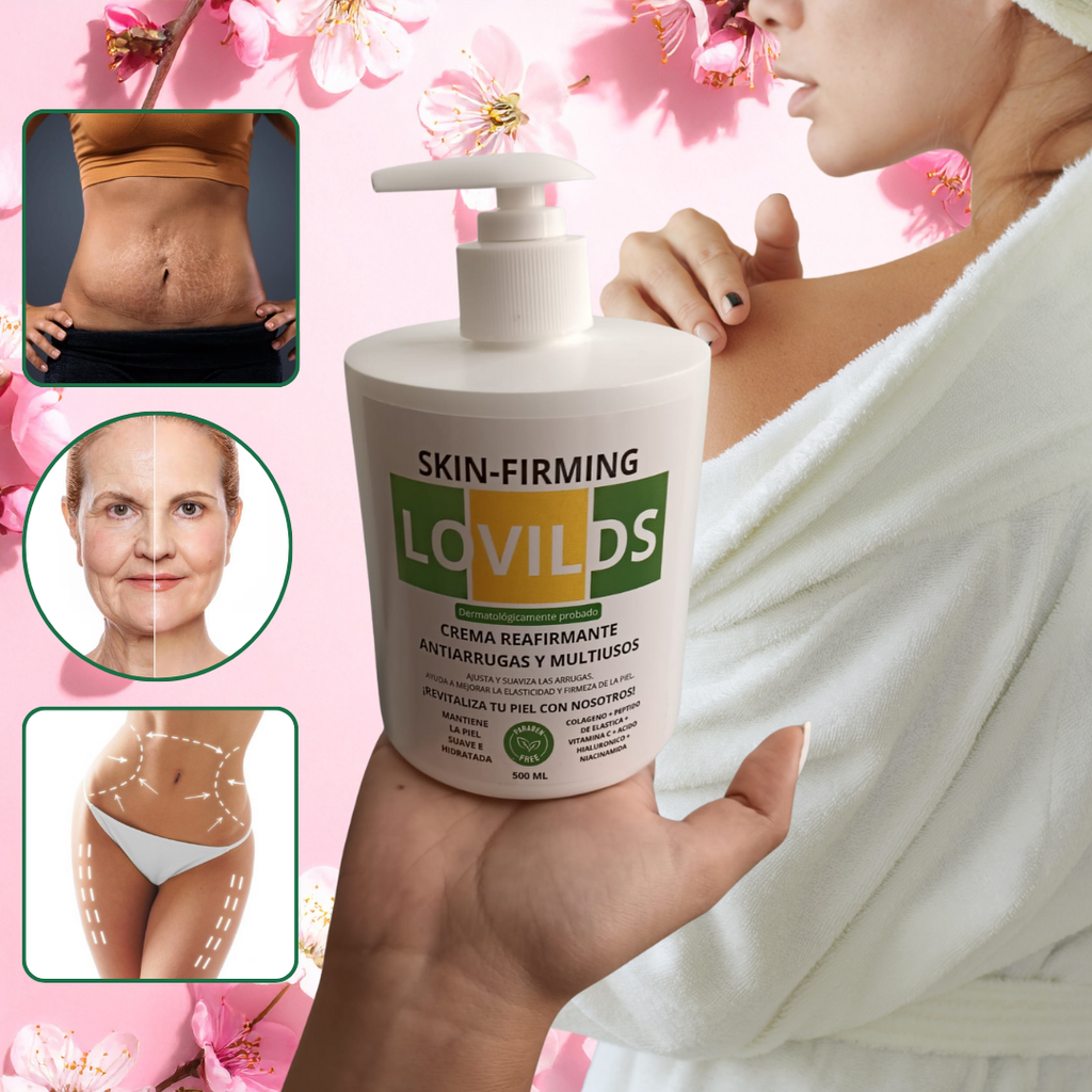LOVILDS Crema Reafirmante: Piel Firme y Rejuvenecida