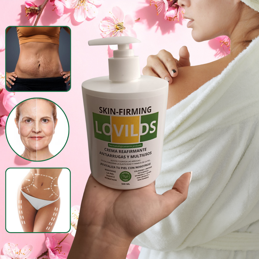 LOVILDS Crema Reafirmante: Piel Firme y Rejuvenecida