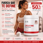 Creatina "For women": Fuerza, curvas y piel radiante