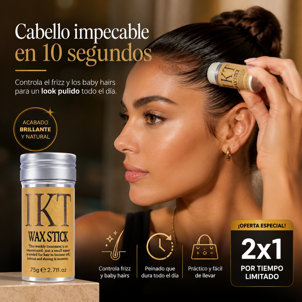 SlickFix Wax Stick: cabello pulido al instante