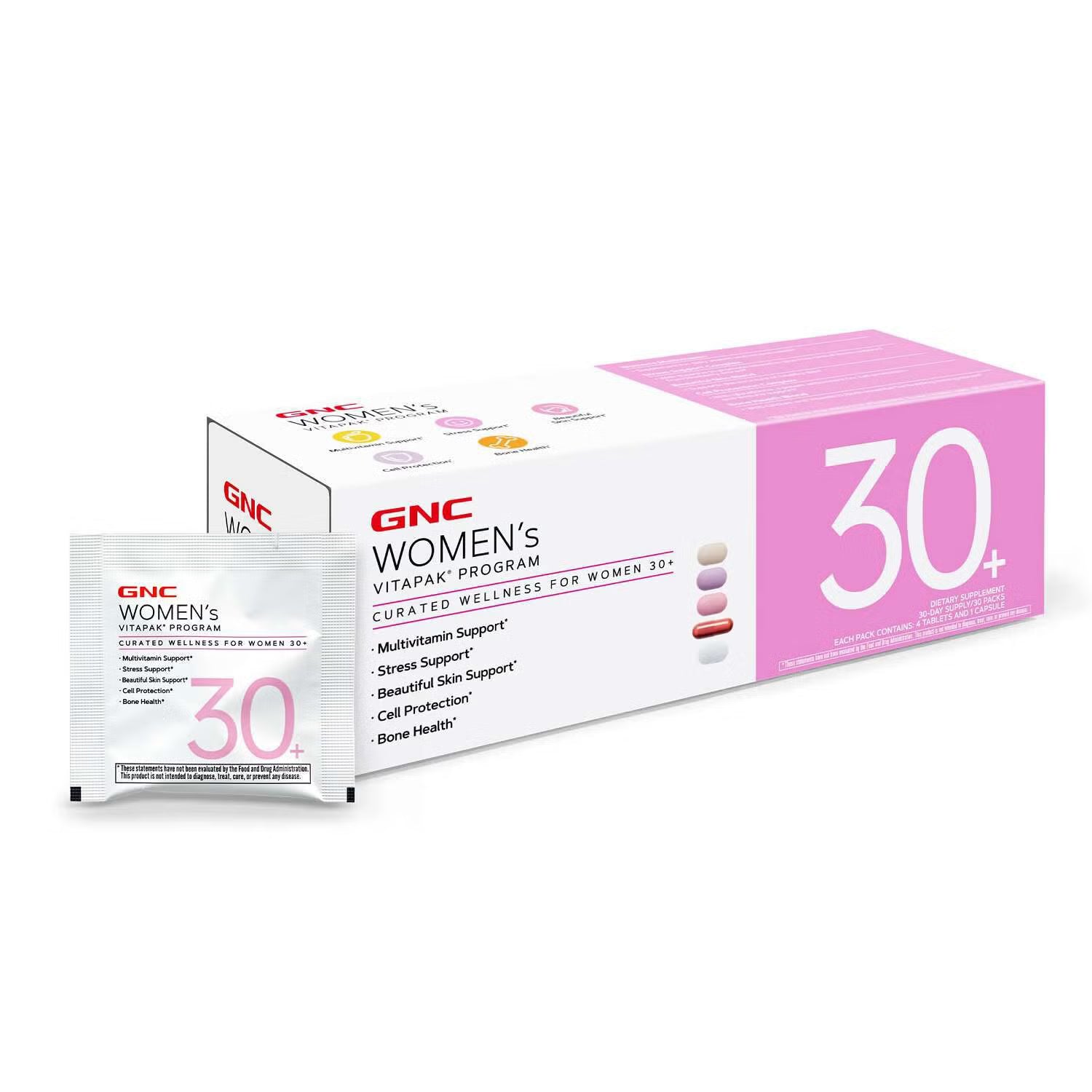 GNC Women's Vitapak 30+: Bienestar Total en un Sobre