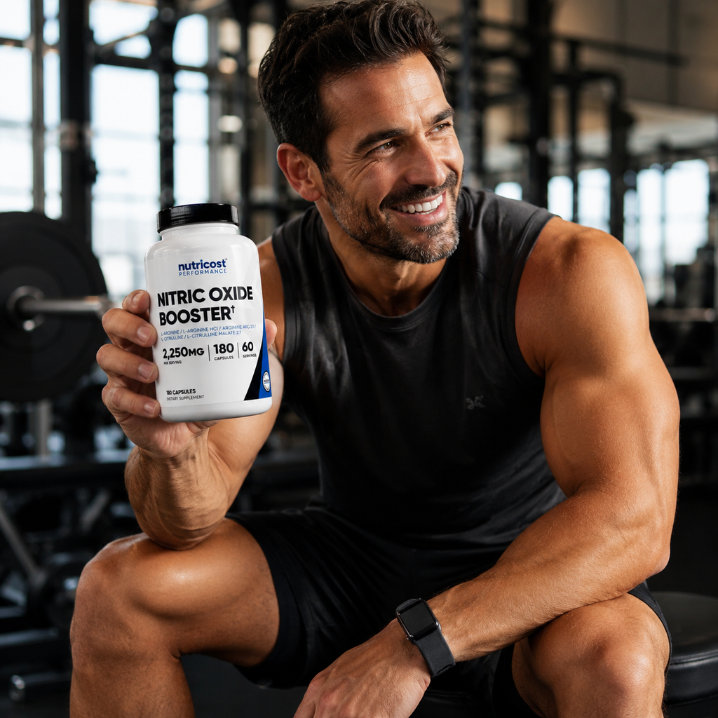 Nutricost Nitric Oxide Booster: Pump Extremo Sin Cafeína