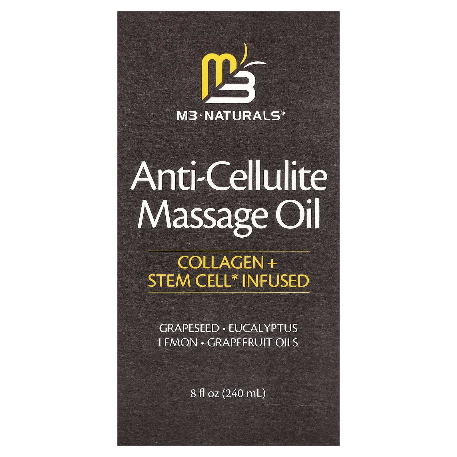 M3 Naturals: Aceite reafirmante anticelulitis