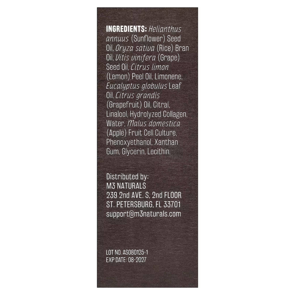 M3 Naturals: Aceite reafirmante anticelulitis