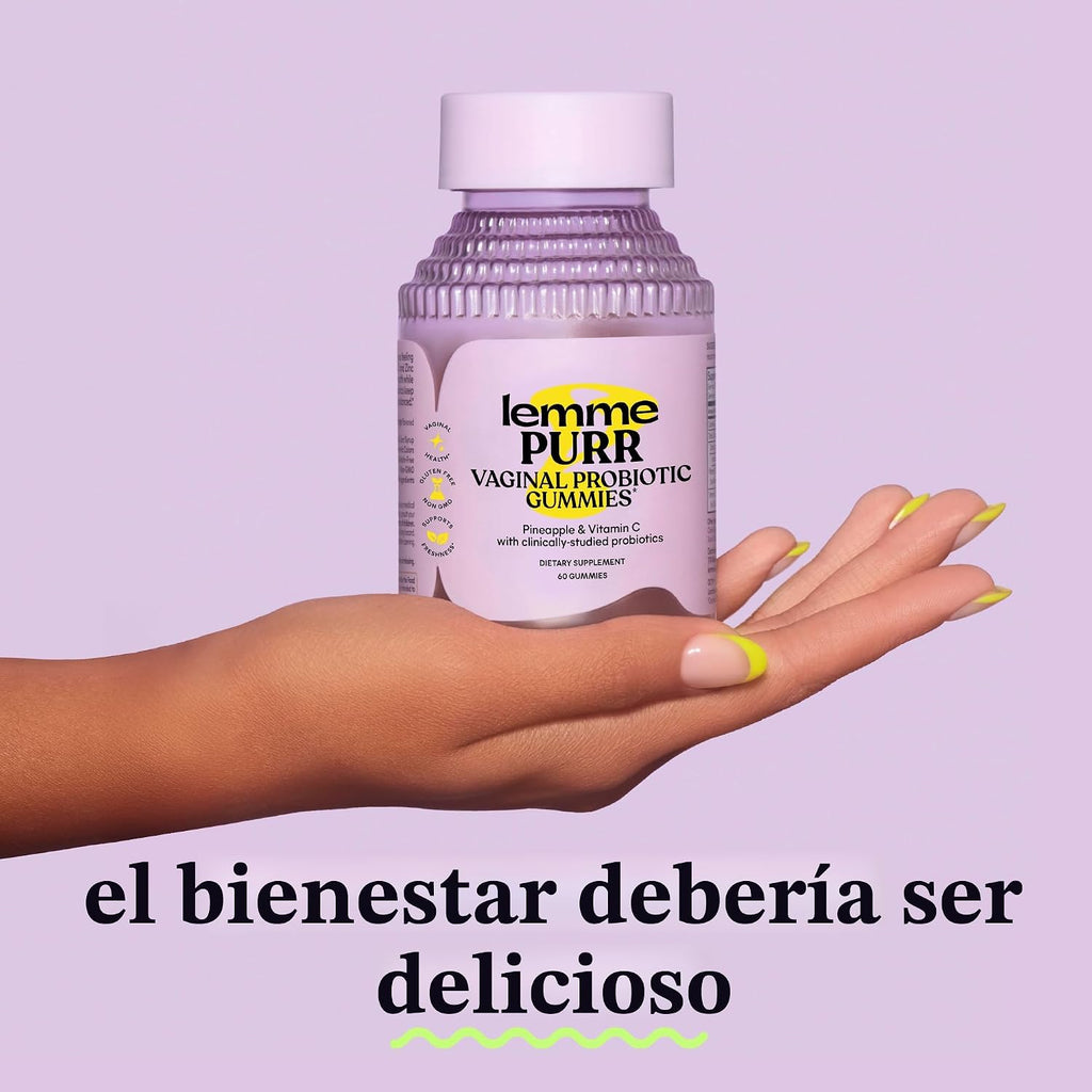 Lemme Purr: Probiótico Íntimo Gummies