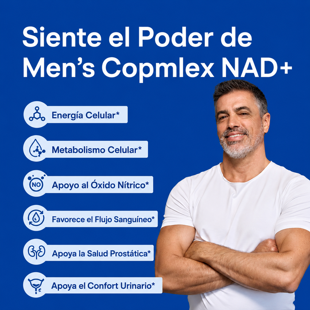 Selerb NAD+ Suplemento para Hombres — 60 Cápsulas