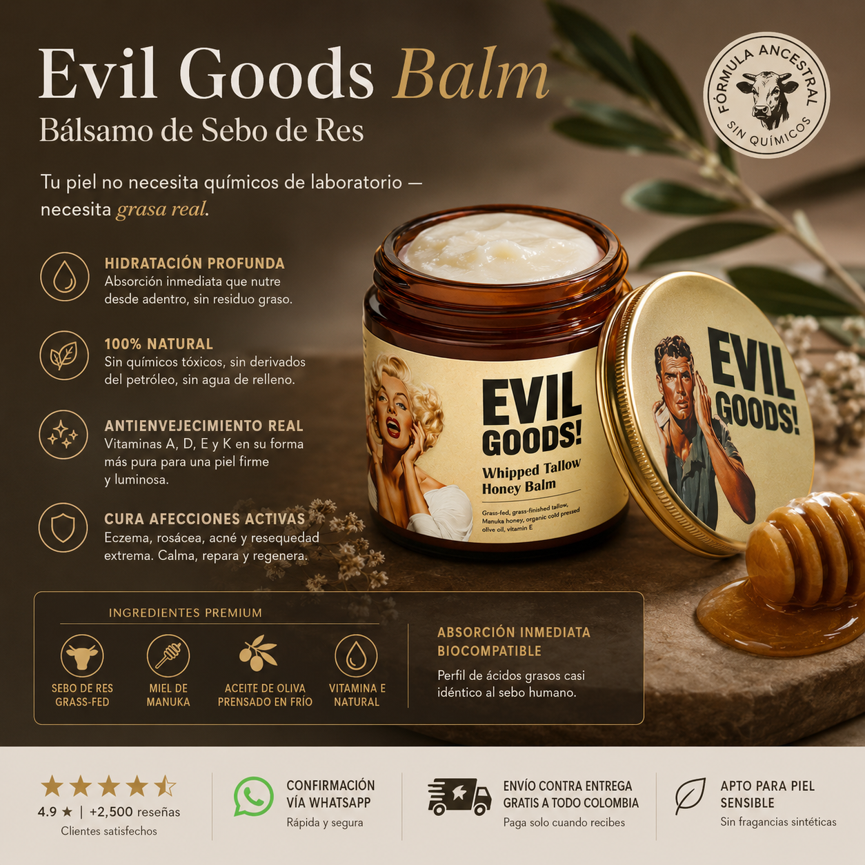 Evil Goods ✨ Sebo de res