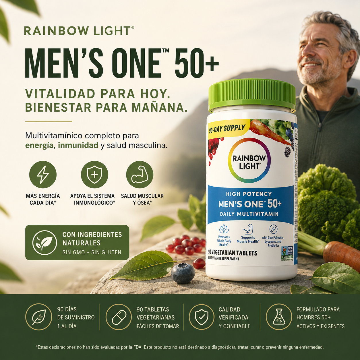 Men's One 50+: Energía y Vitalidad Masculina