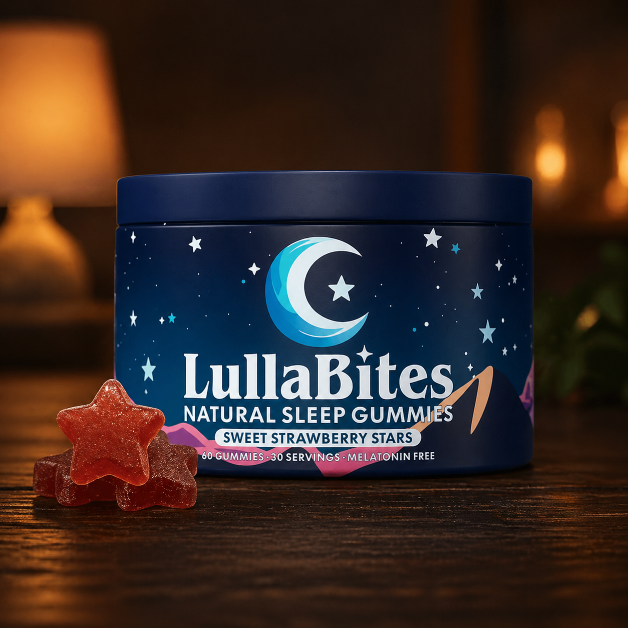 LullaBites Sleep Gummies: Sueño Profundo Sin Melatonina
