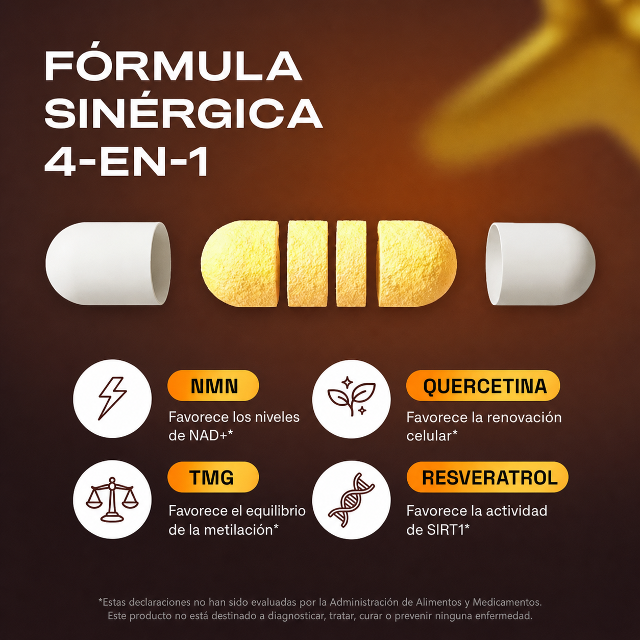 Cata-Kor NMN: Energía y Longevidad Celular