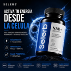 Selerb NAD+ Suplemento para Hombres — 60 Cápsulas