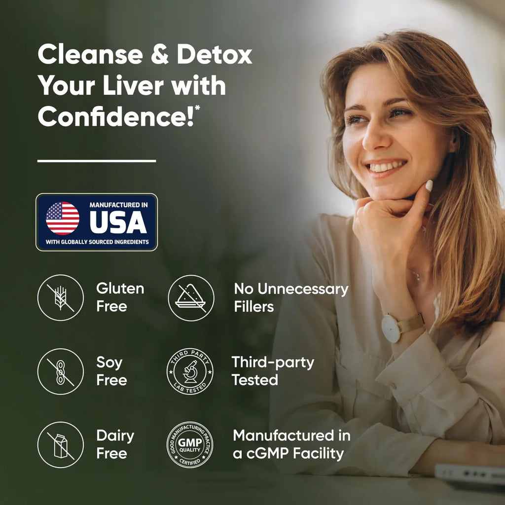 Sandhu's Liver Cleanse & Detox: Limpieza Hepática con 11 Ingredientes