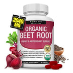 Toplux Organic Beet Root Capsules: Energía y Circulación Natural
