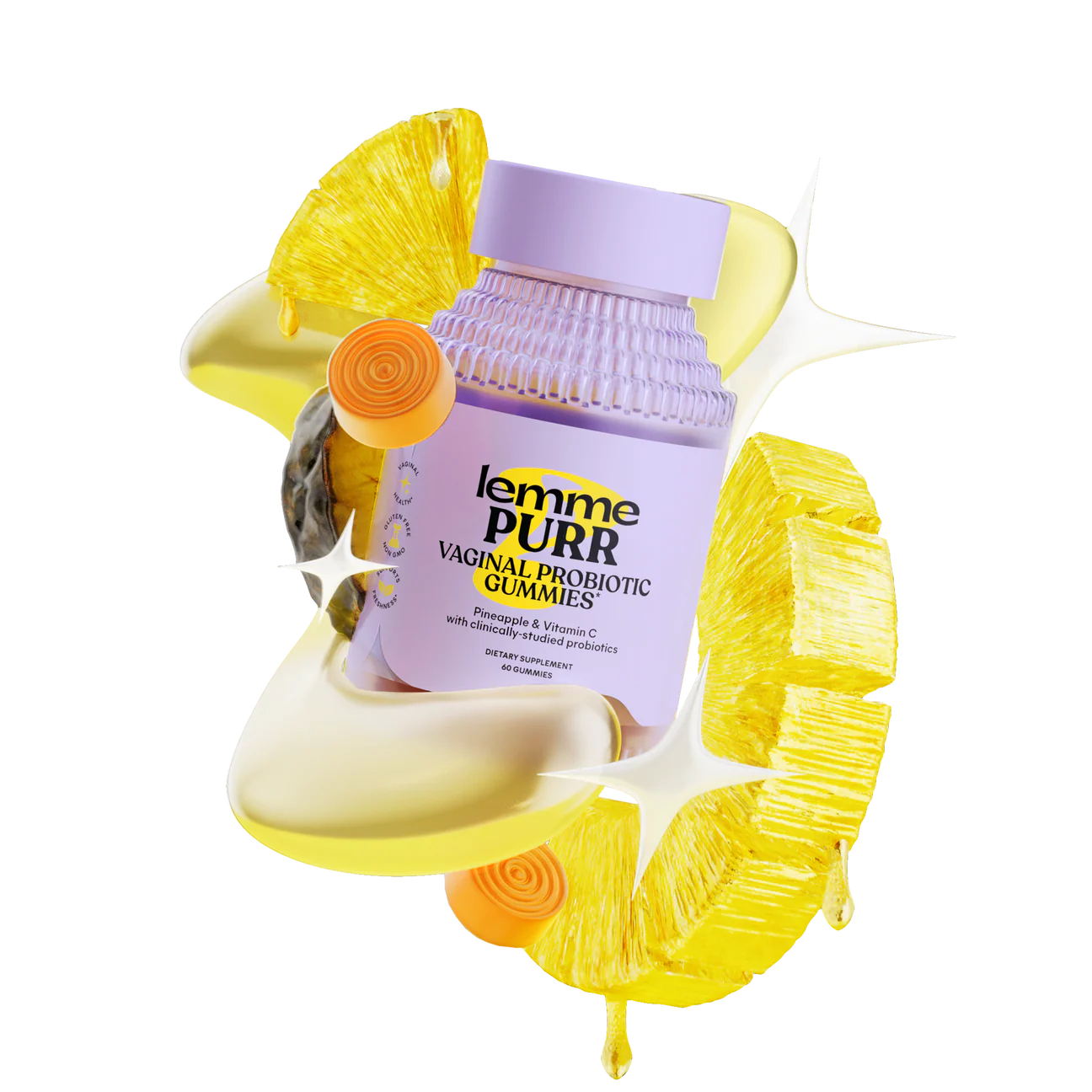 Lemme Purr: Probiótico Íntimo Gummies