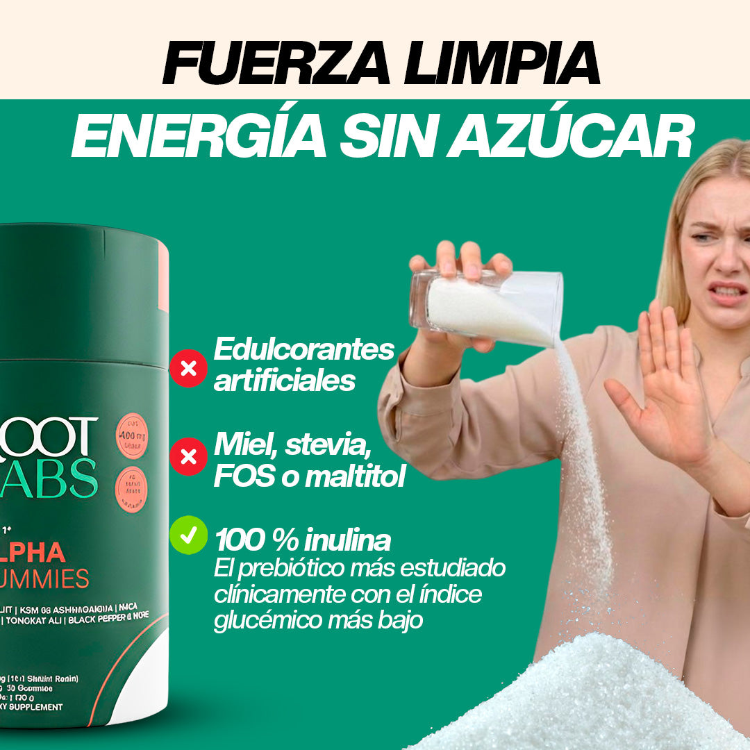 Root Labs Shilajit Alpha Gummies: Energía Natural Sin Crash