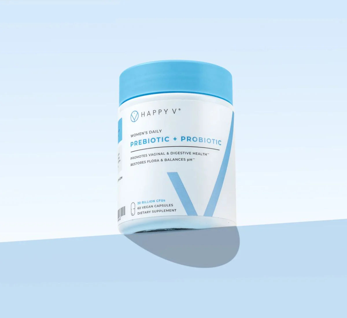 Happy V Vaginal Prebiotic: Equilibrio íntimo natural y completo