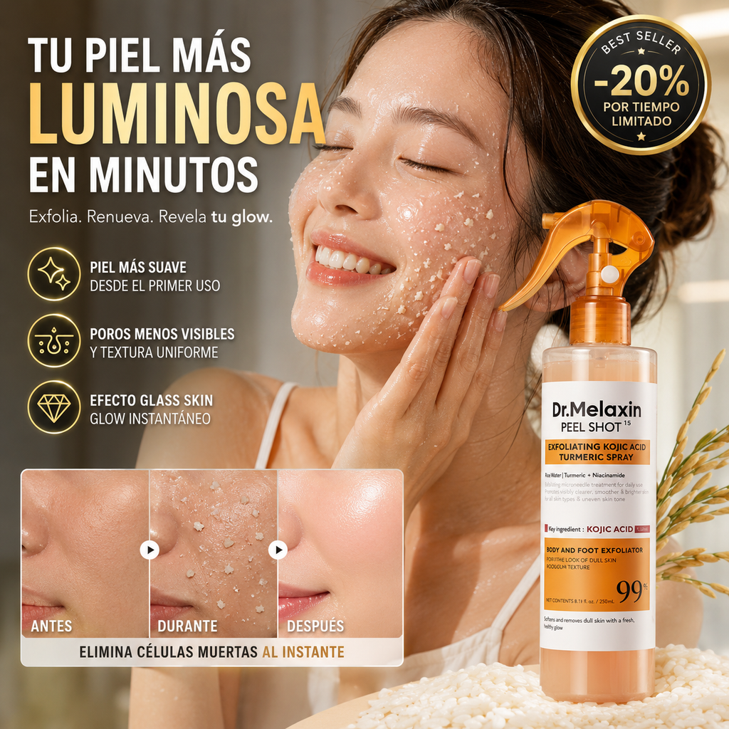 Dr. Melaxin Peel Shot: Peeling Coreano Glass Skin