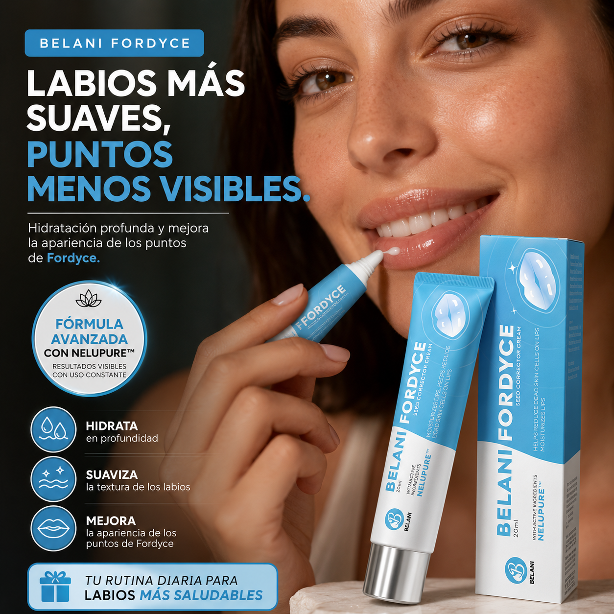 Belani Fordyce: Adiós Puntos, Labios Perfectos