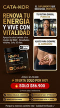 Cata-Kor NMN: Energía y Longevidad Celular