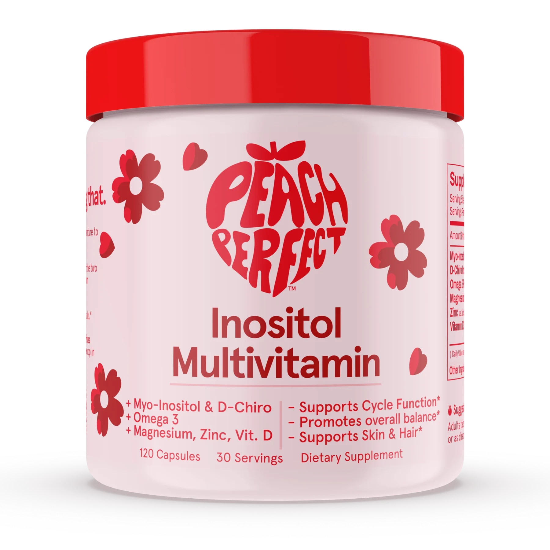 Peach Perfect Inositol: Equilibrio Hormonal Femenino Completo