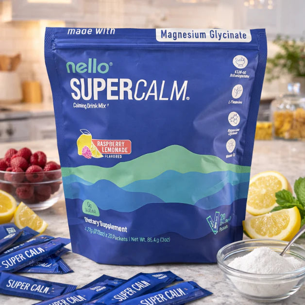 Nello SuperCalm: bebida adaptógena para el estrés diario