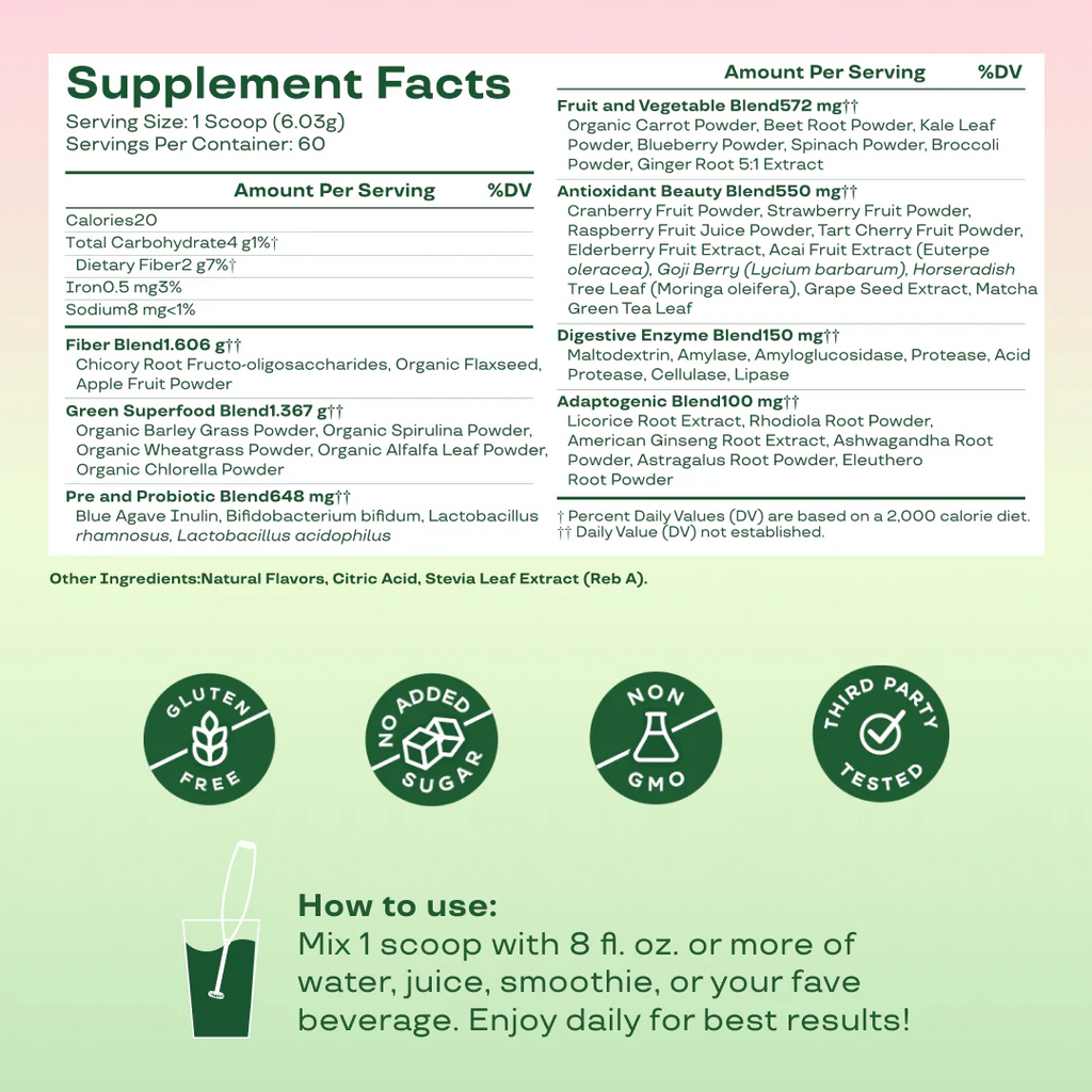 Bloom Greens & Superfoods: Tu dosis diaria de vitalidad