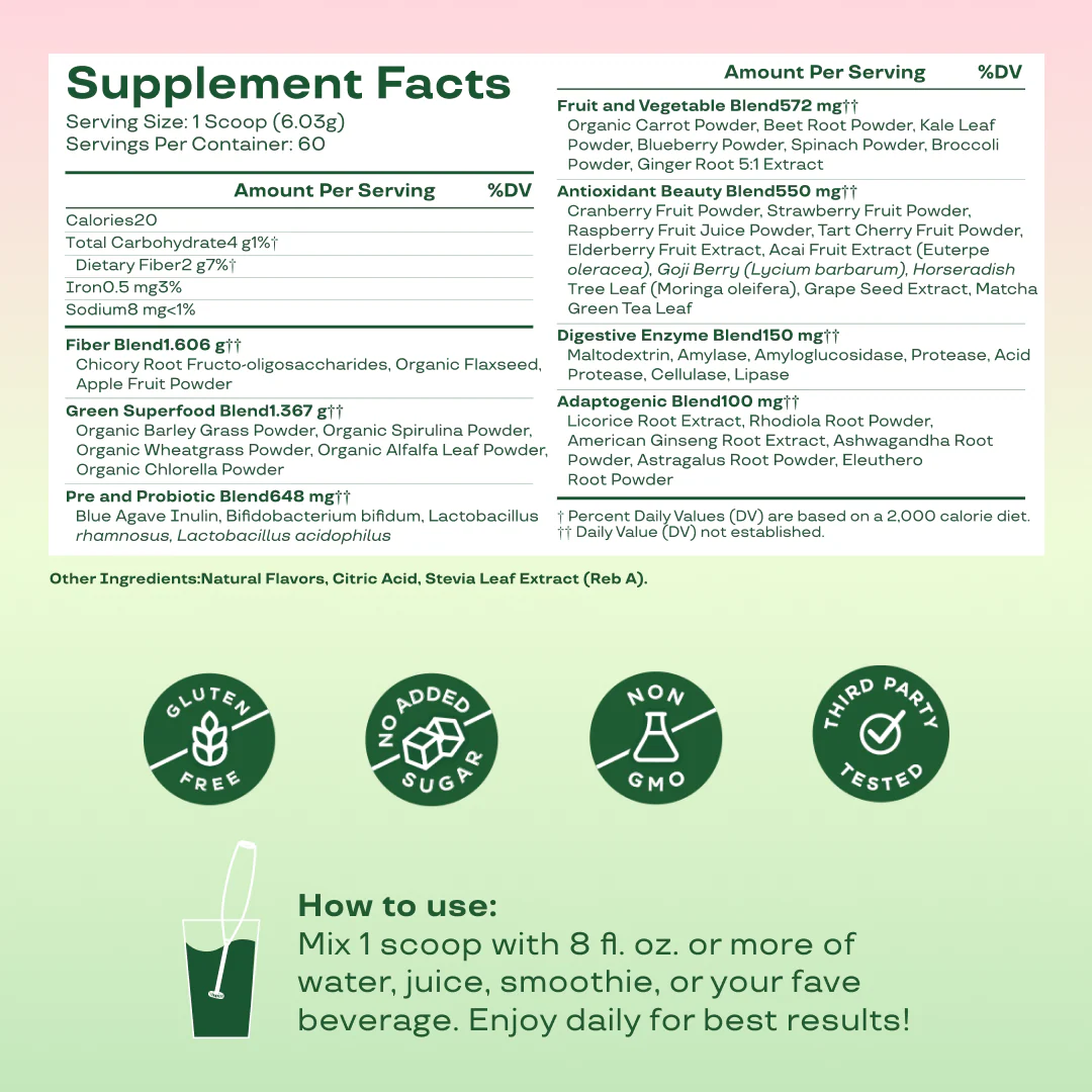 Bloom Greens & Superfoods: Tu dosis diaria de vitalidad