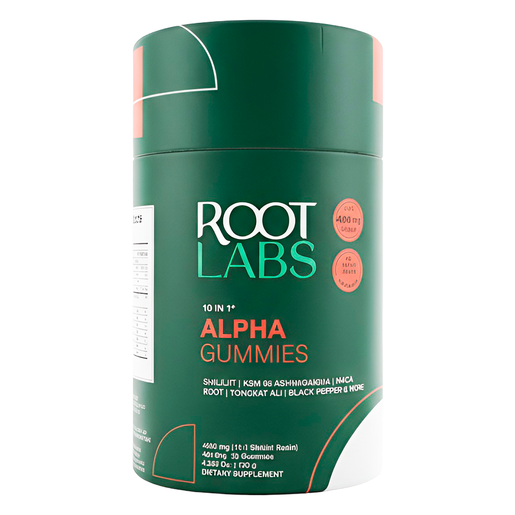 Root Labs Shilajit Alpha Gummies: Energía Natural Sin Crash